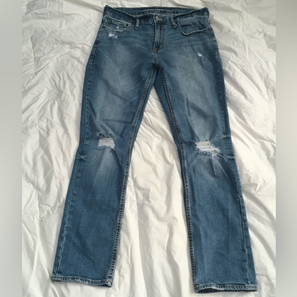 Old Navy Straight Men’s Jeans Distressed 32X32